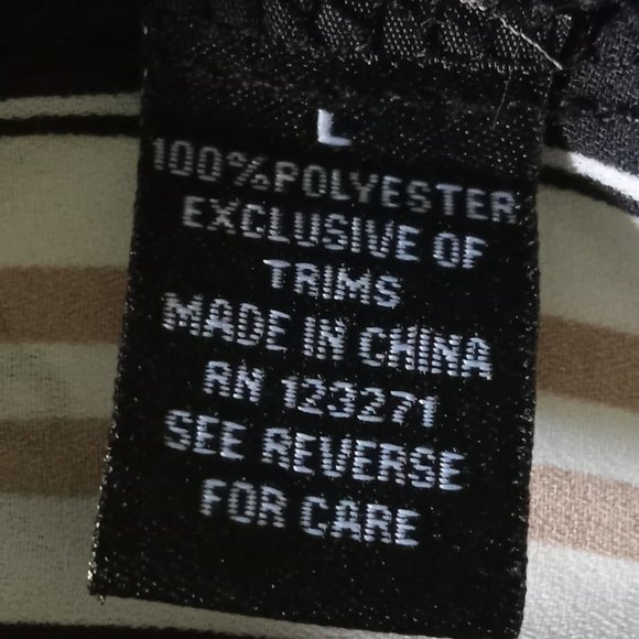 Women's L J is for Justify Striped Shirt - Picture 7 of 16